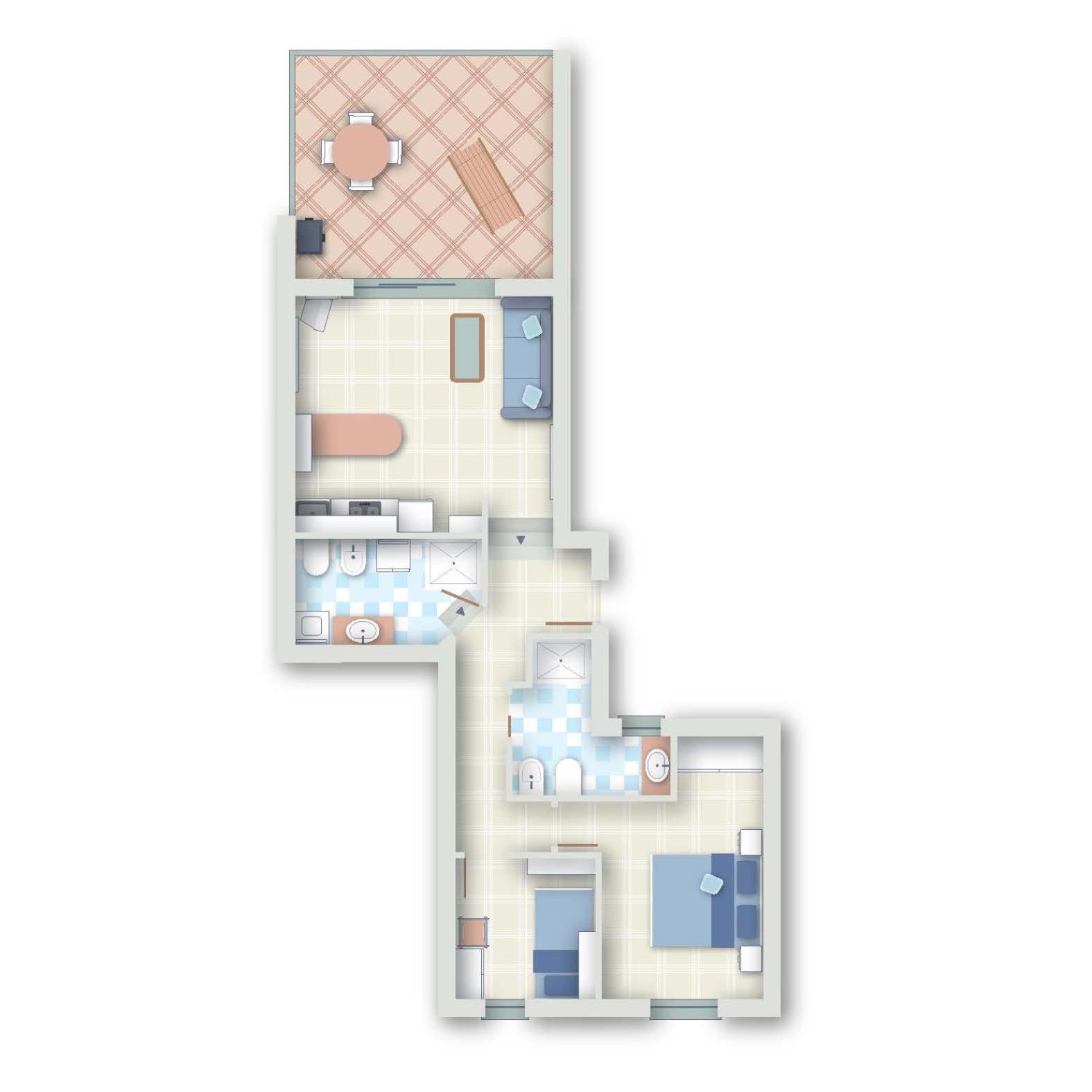 Residence Floreal San Pasquale Pokoj fotografie