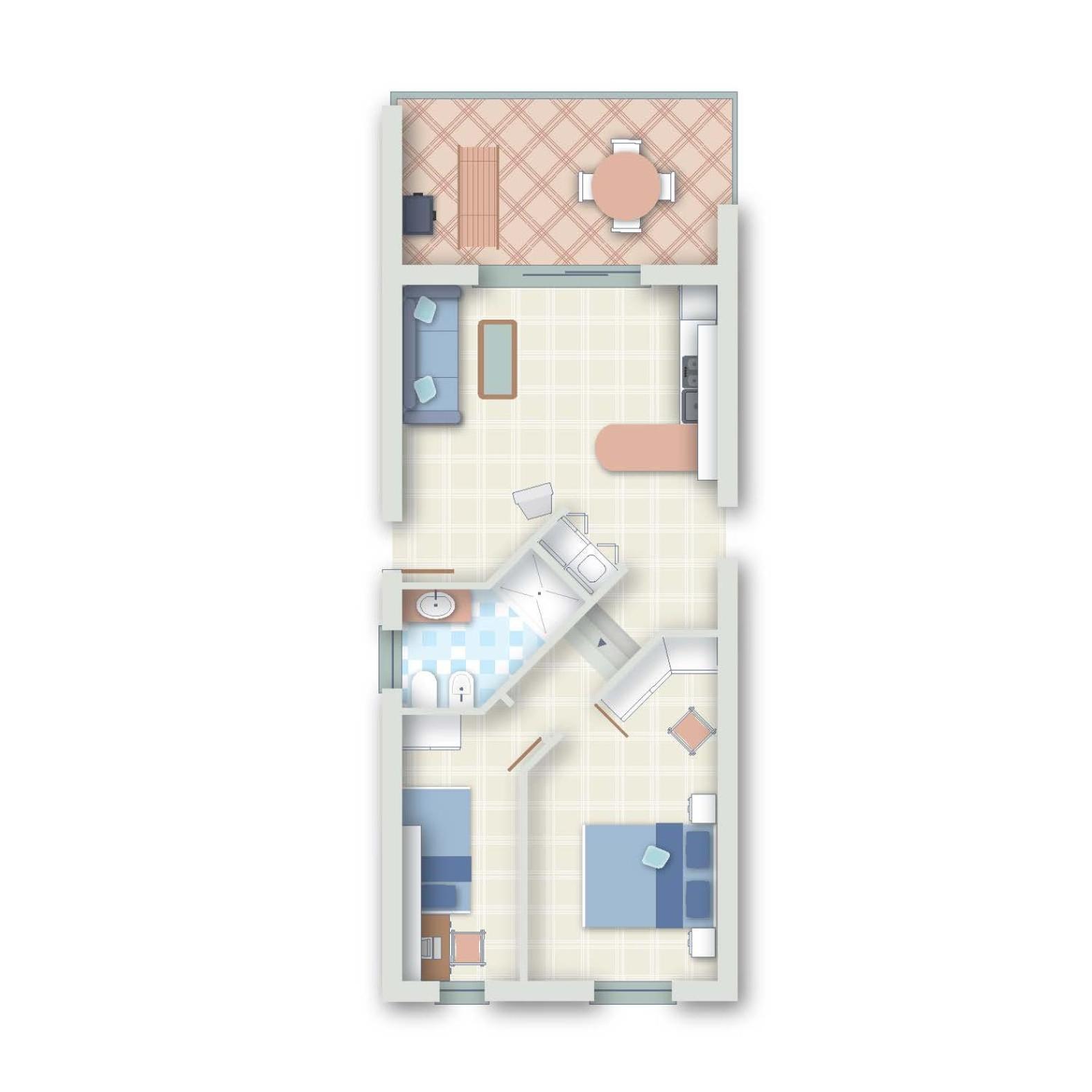 Residence Floreal San Pasquale Pokoj fotografie
